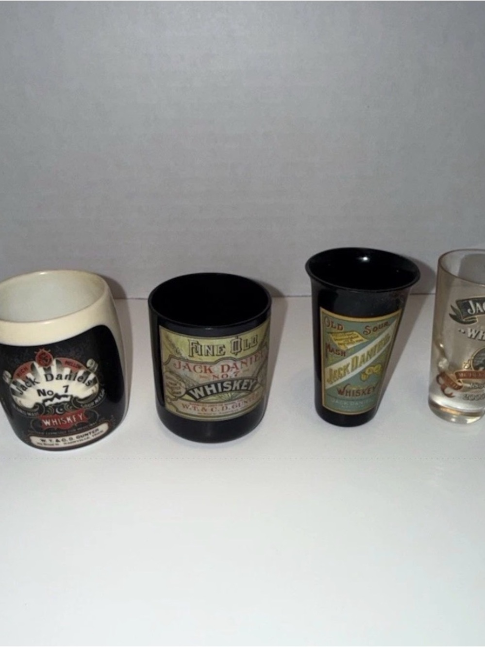 Jack Daniel’s Advertising  Shot Glasses